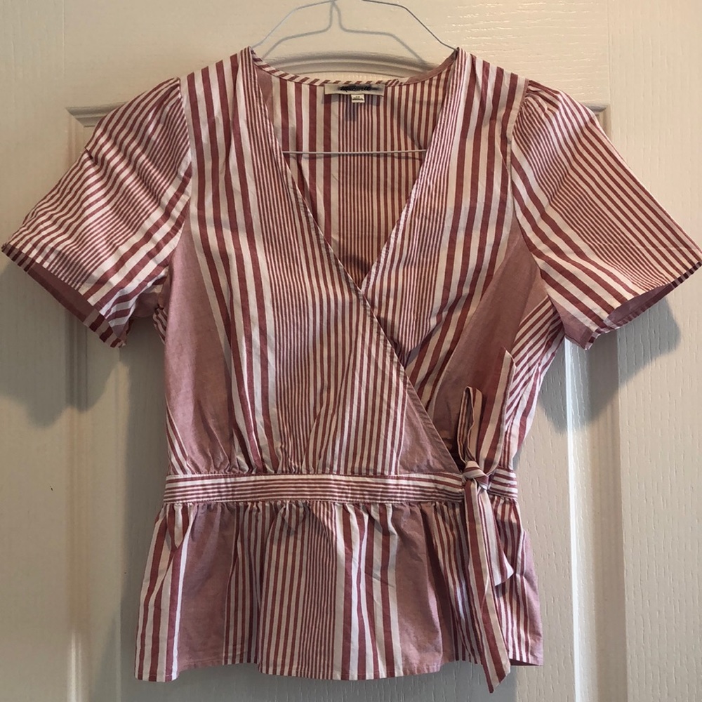 Madewell Wrap shirt